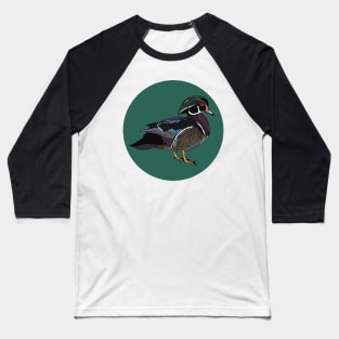 Wood Duck Baseball T-Shirt